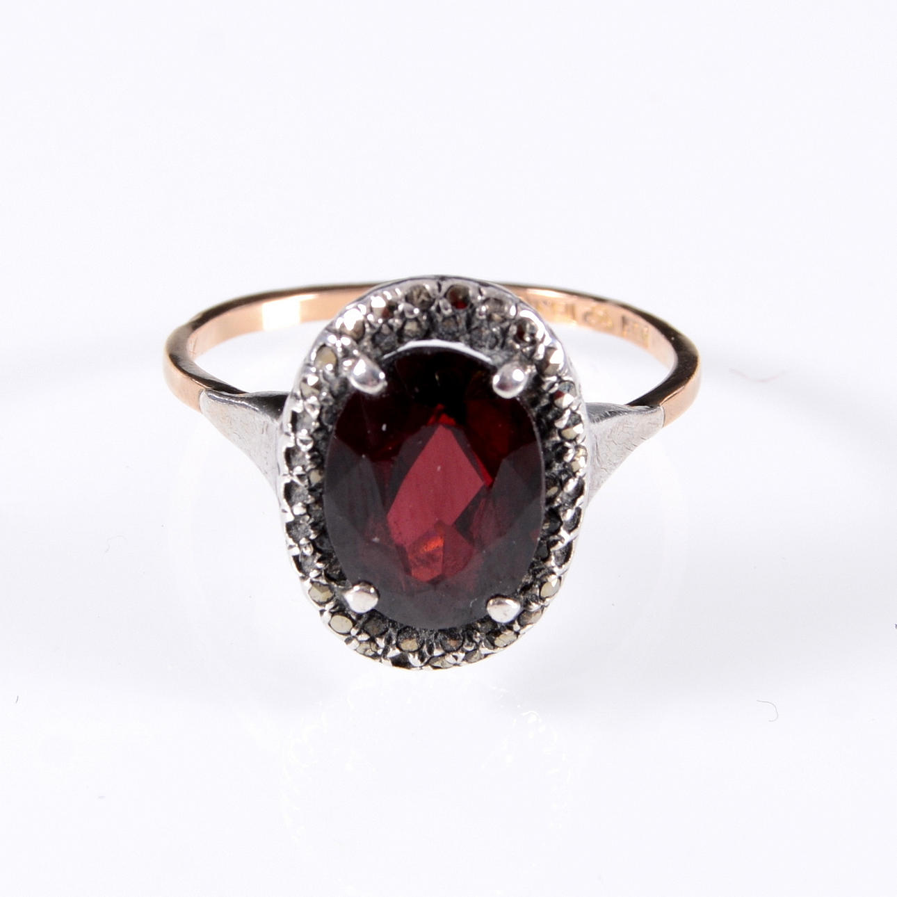 RING, guld och silver 18K.