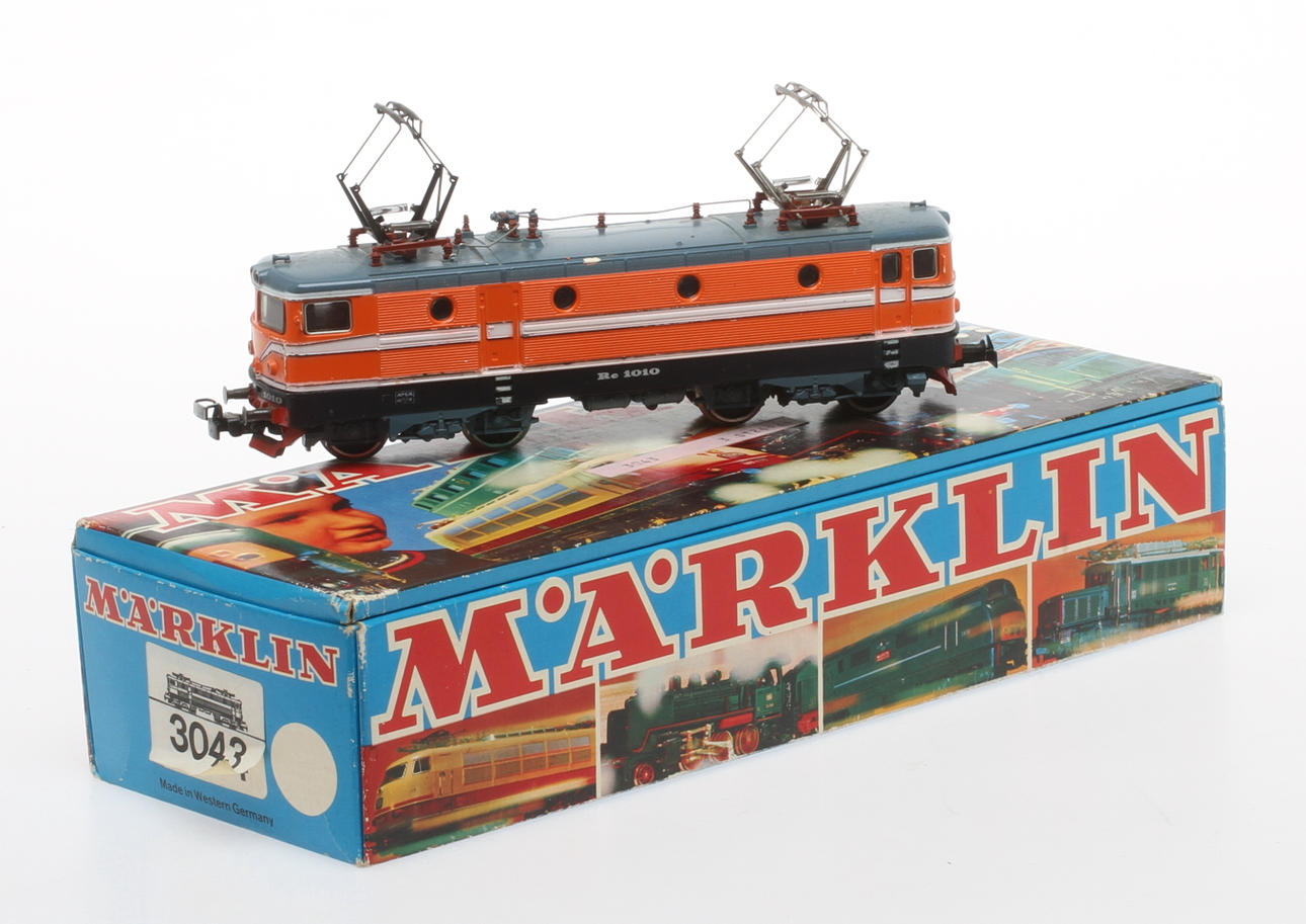 MODELLTÅG MÄRKLIN HAMO Rc-loket 1010 i originalkartong.