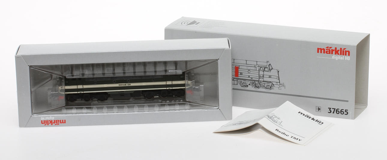 MODELLTÅG MÄRKLIN 37665 NOHAB-GM-diesel för likström digital i originalkartong.