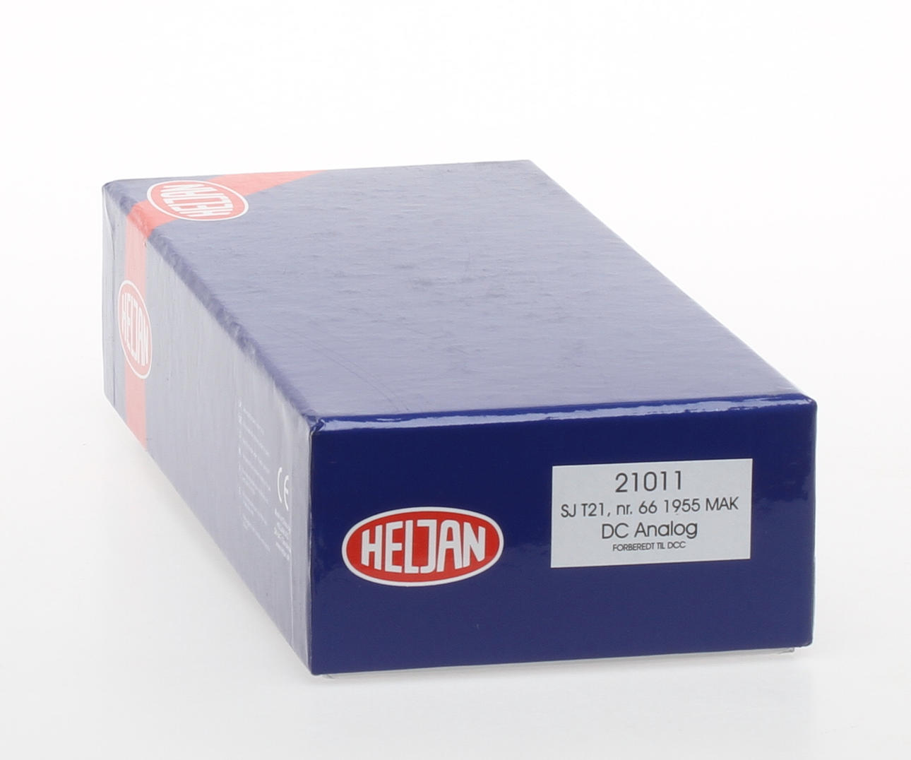 MODELLTÅG HELJAN 21011 svenska dieselloket T 21 DC analog i originalkartong.