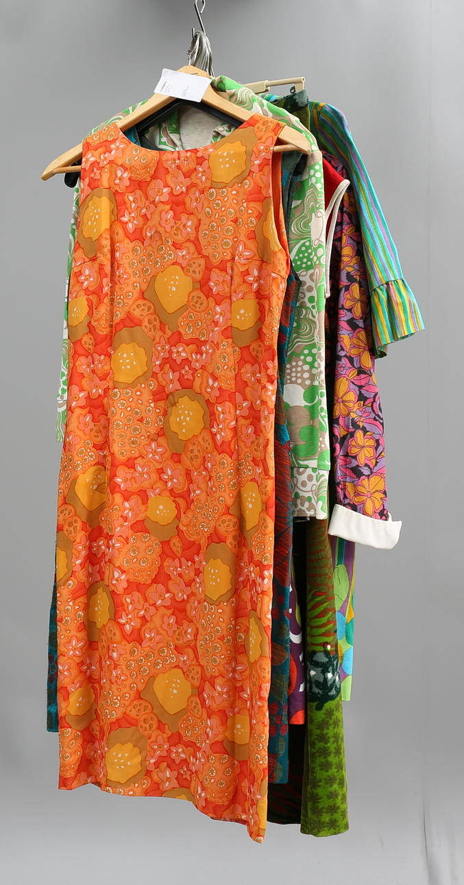 DAMKLÄDER (10), retro, 1960/70-tal.