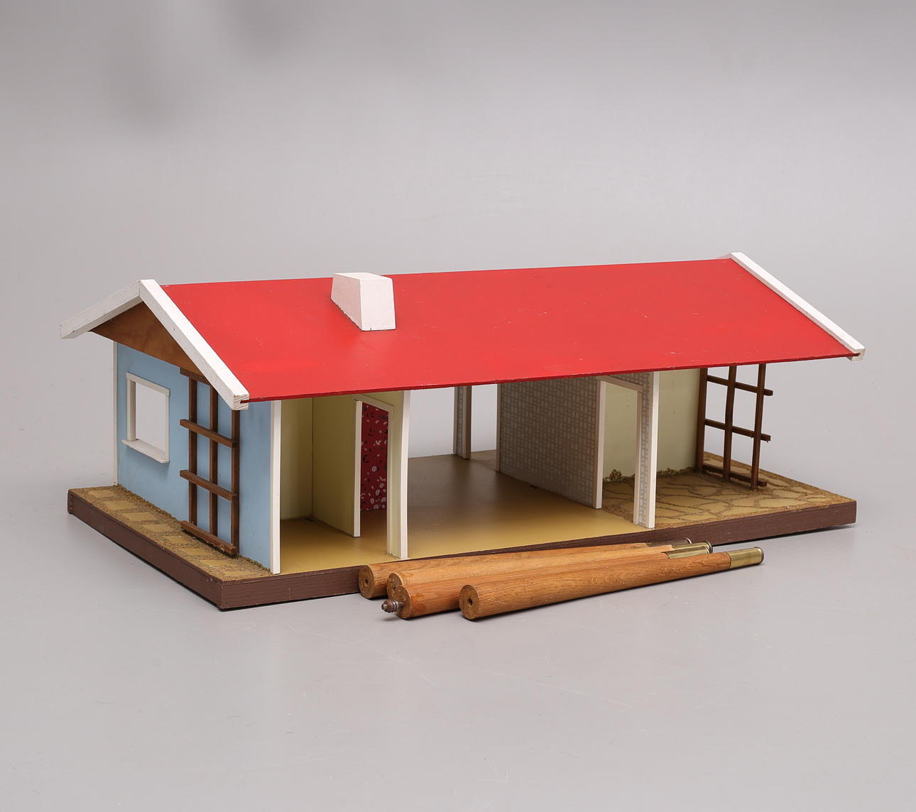 DOCKSKÅP, "Brio Bungalow", 1960-tal.