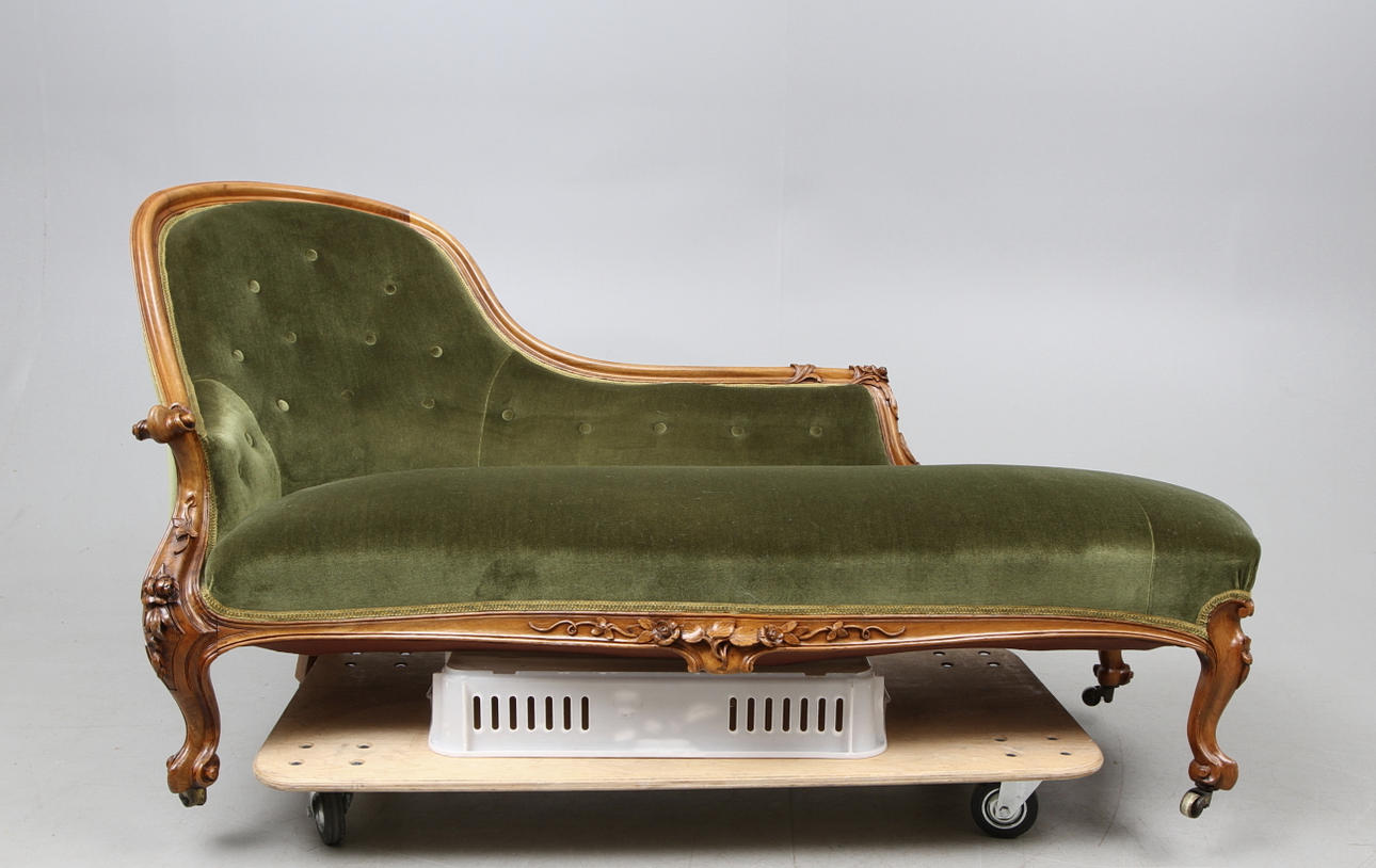 CANAPÉ, nyrokoko, 1800-talets slut.