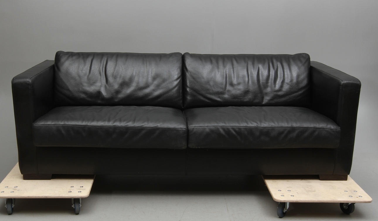 SOFFA, skinn, IDP Industria Divani e Poltrone, Italien.