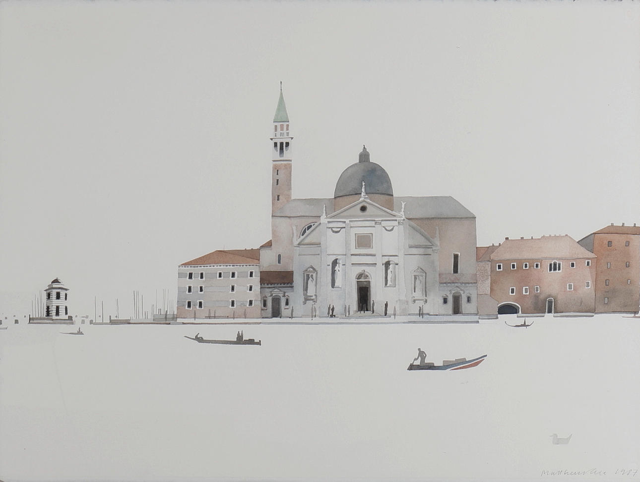 MATTHEW RICE (BRITISH 20TH CENTURY). VENICE.