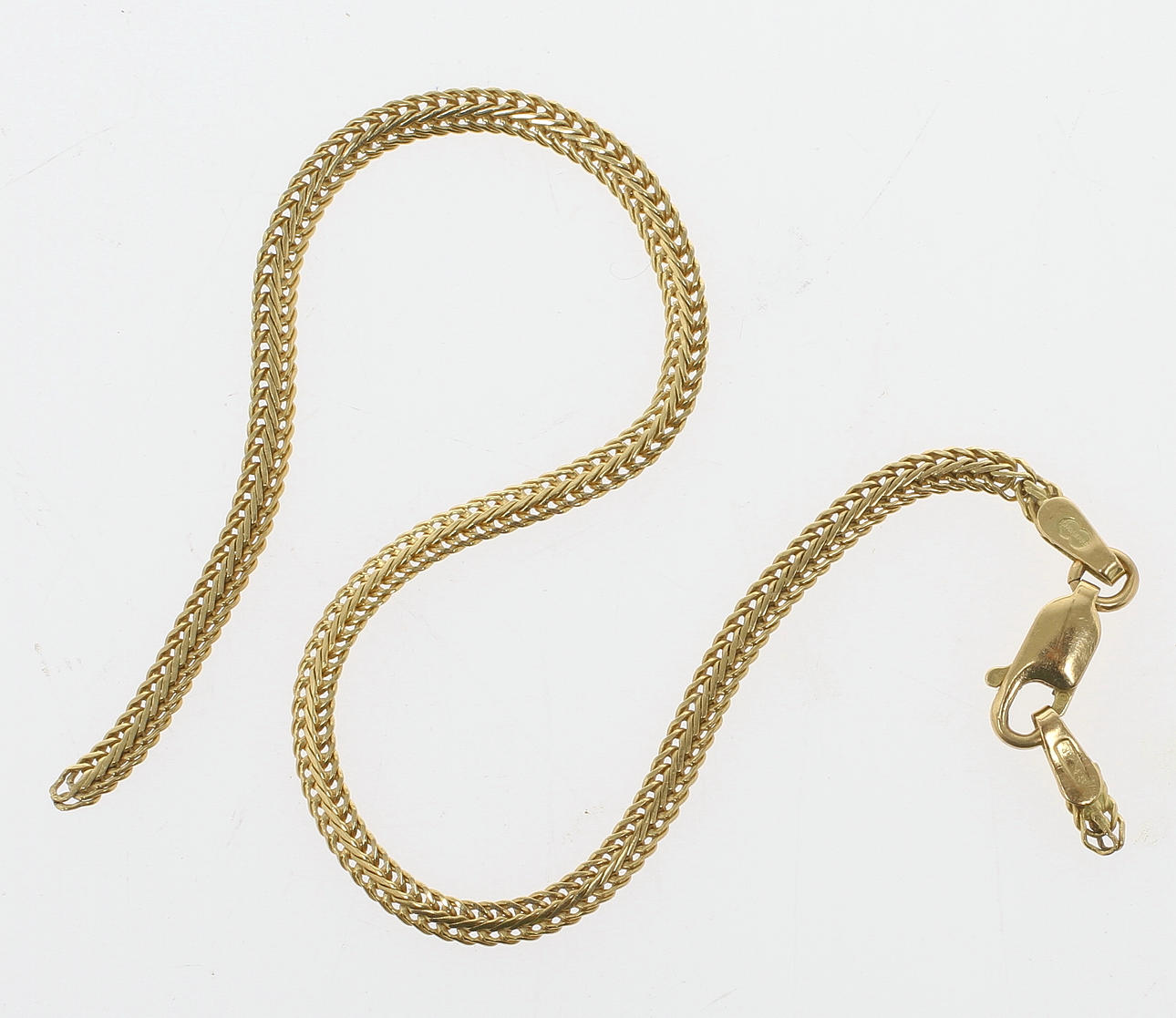 ARMBAND, 18k guld, Unoaerre Italien Vikt 3,2 gram.