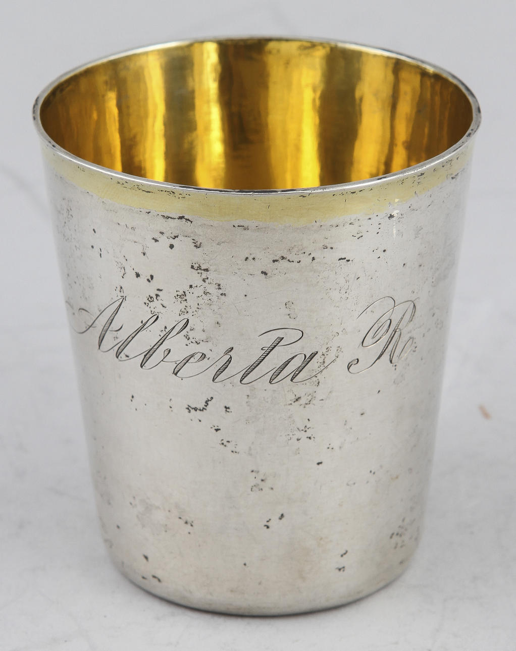 PEHR ZETHELIUS. Bägare, silver. Stockholm, 1809. 104 g.