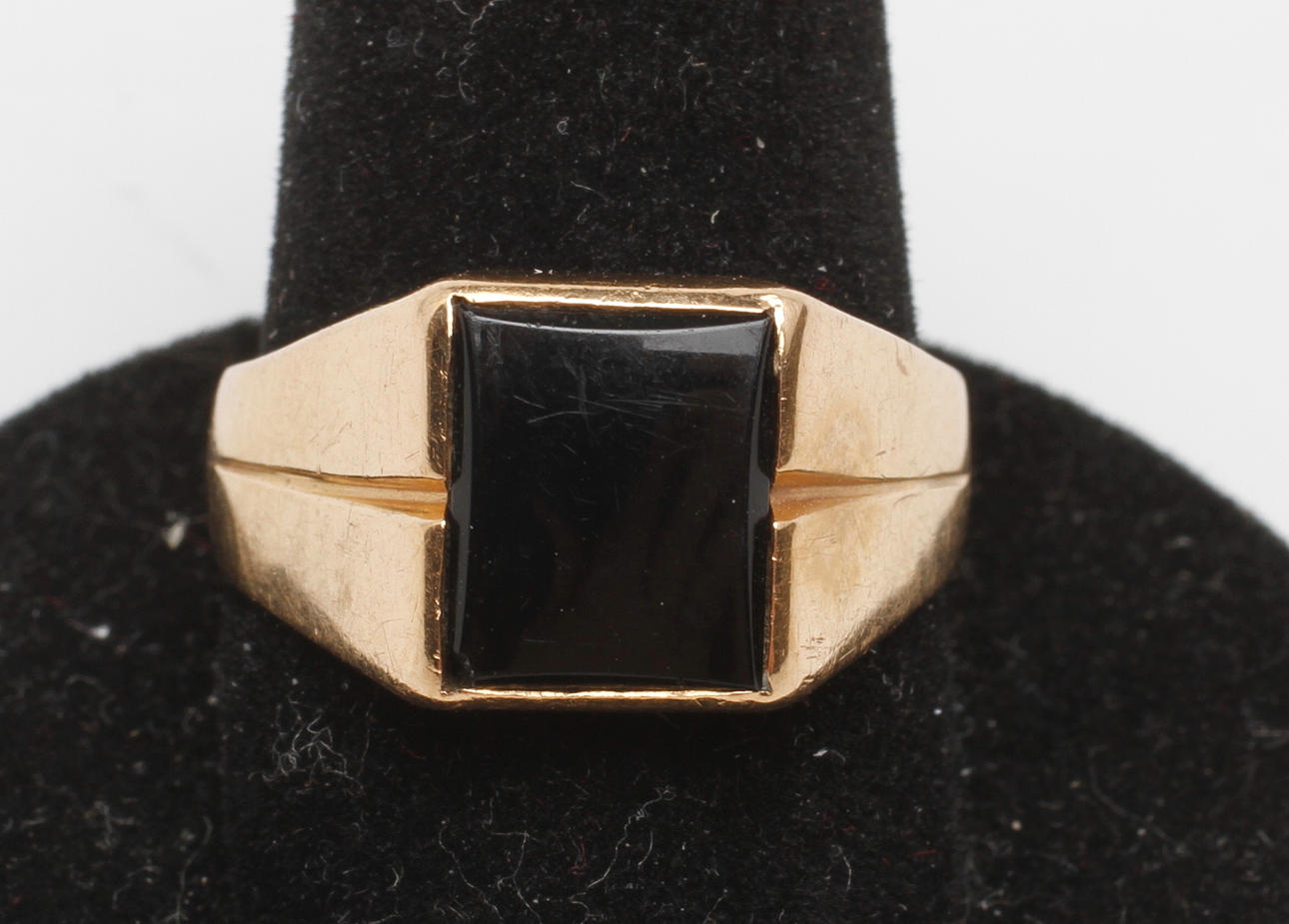 KLACKRING, 18k guld, vikt ca 6,3 gr.