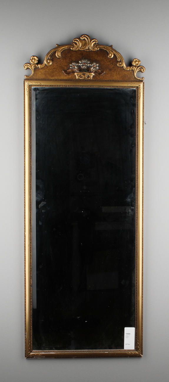 SPEGEL, med konsolbord, Rokokostil, 1900-tal.