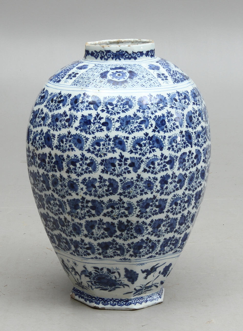 PRAKTURNA, Fajans, Delft, Holland, 1700-tal.