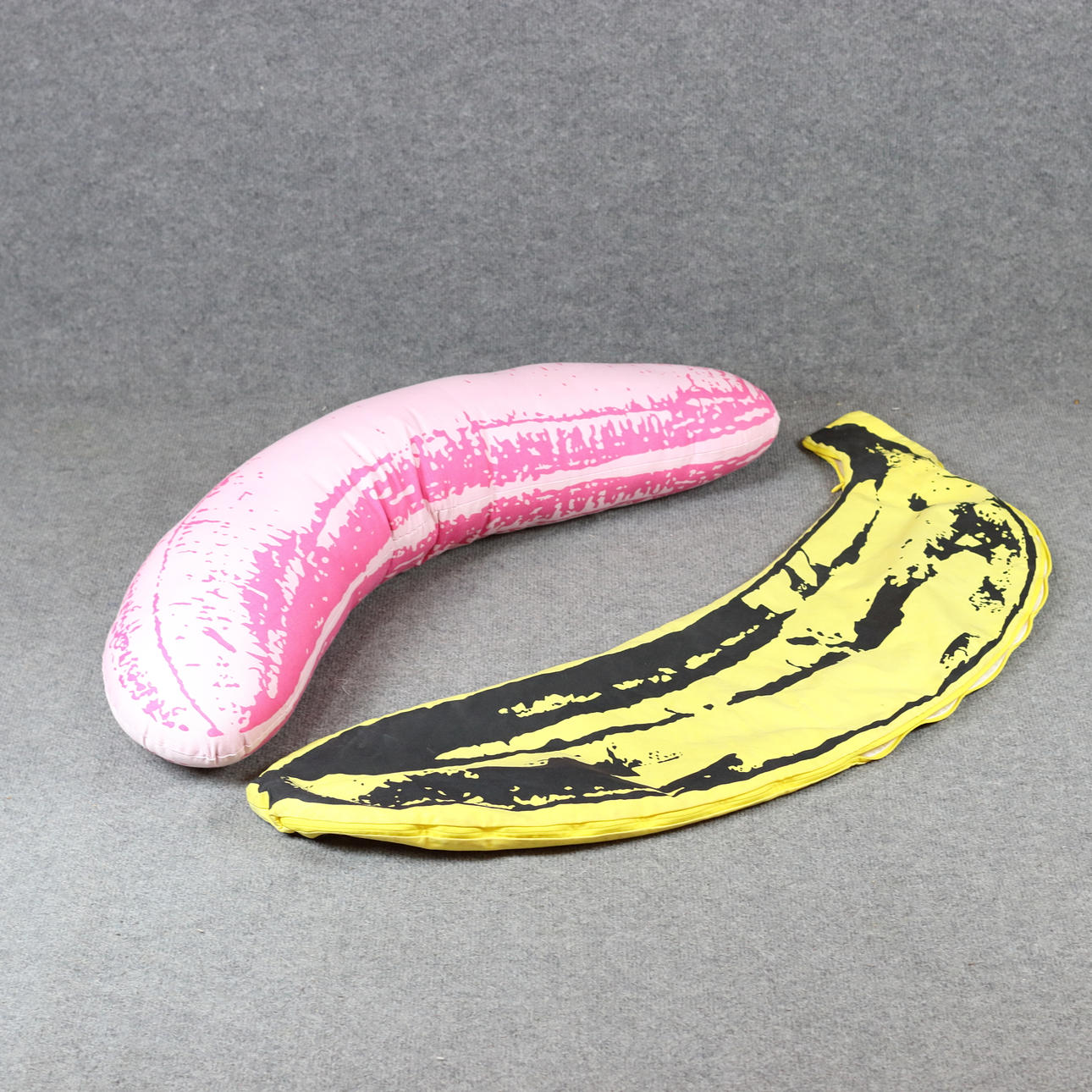 ANDY WARHOL. Banana cushion, fabric, 