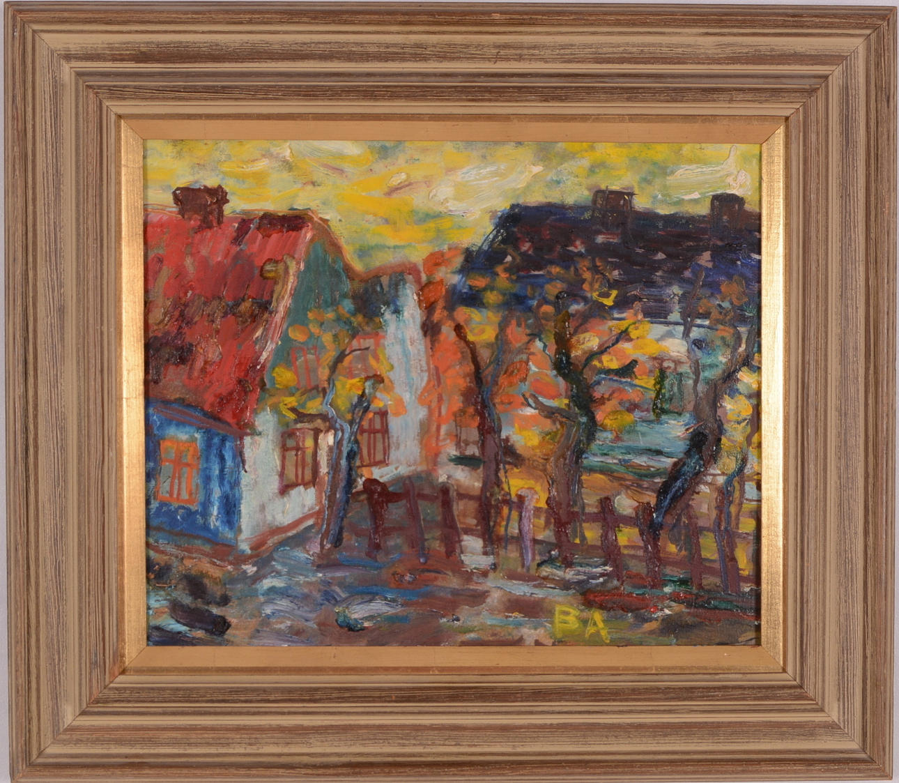 BERTIL ANDERSSON. Olja på duk.