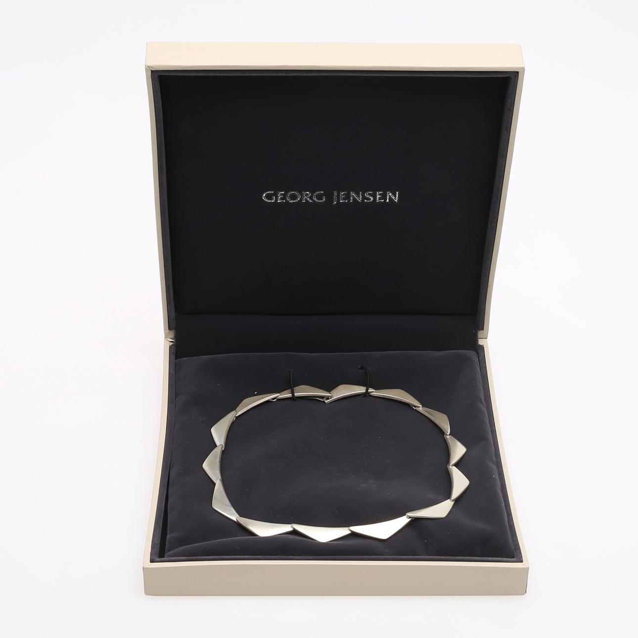 BENT GABRIELSEN, HALSKÆDE, sterlingsølv, stempler Georg Jensen.