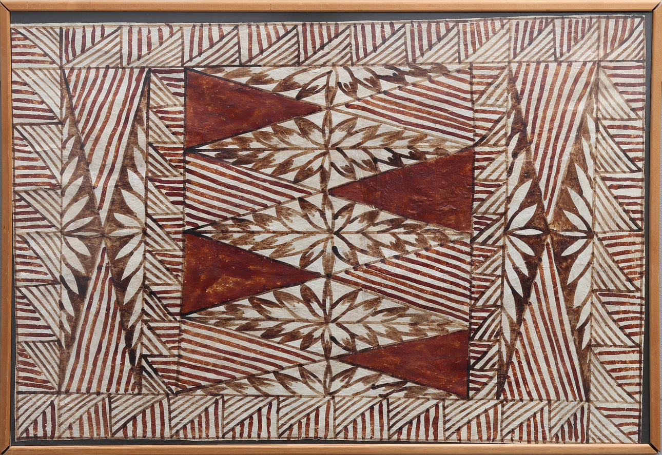 TAPE PAINTING, Tonga, 1970s/80s.