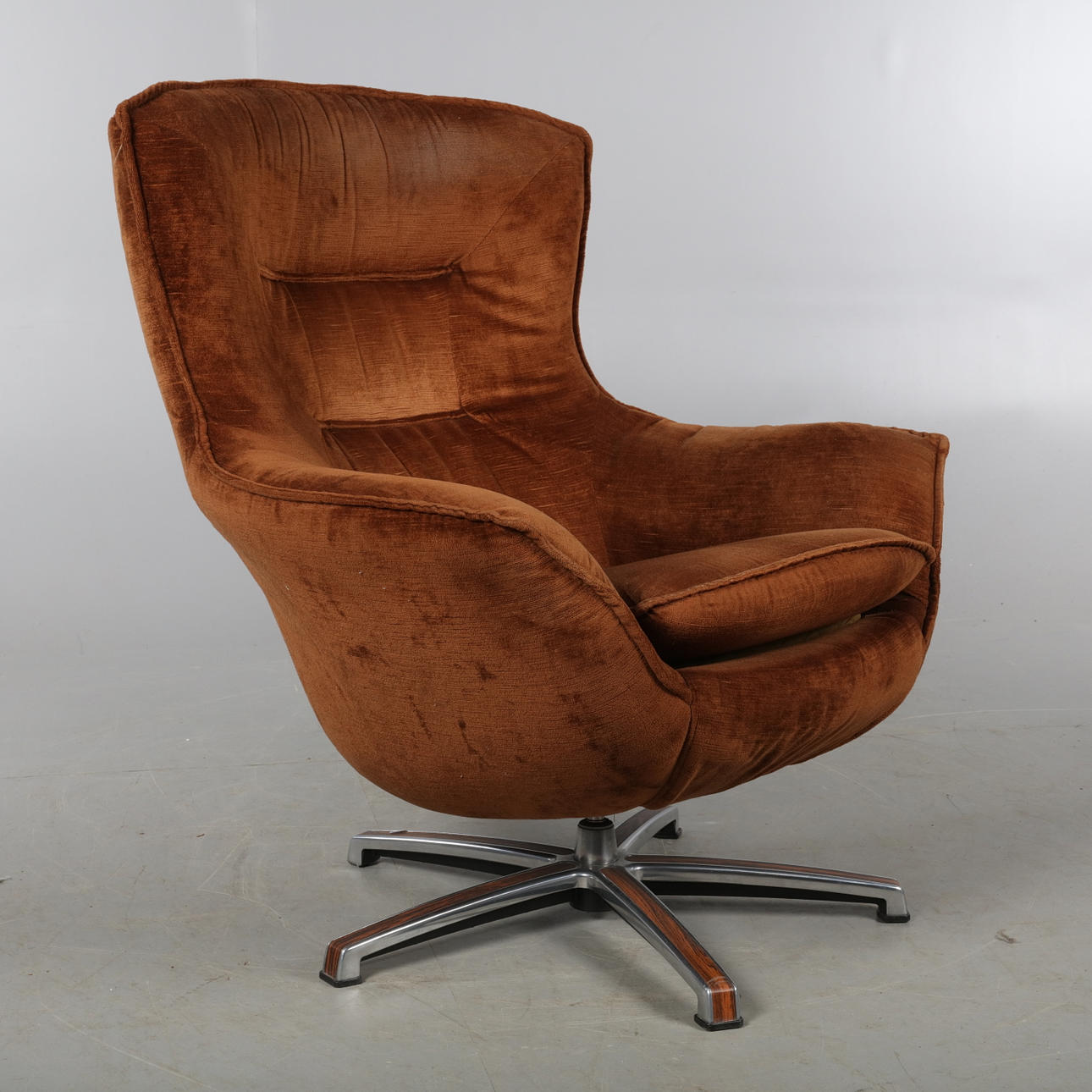 SESSEL, 70er Jahre, Cord.