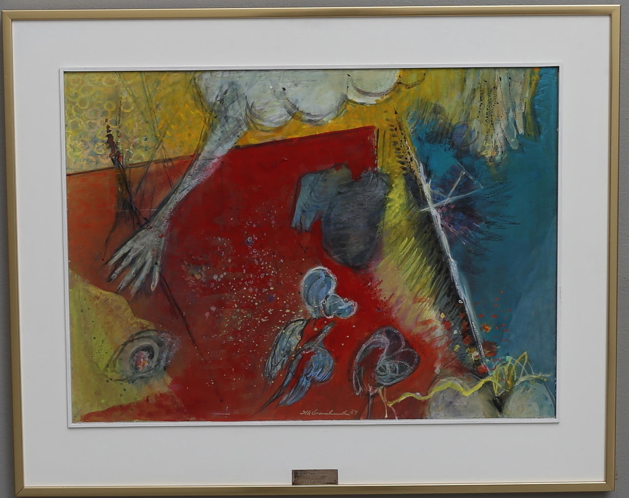 OLLE SVANLUND. "ABSURD MORGONGÅVA".