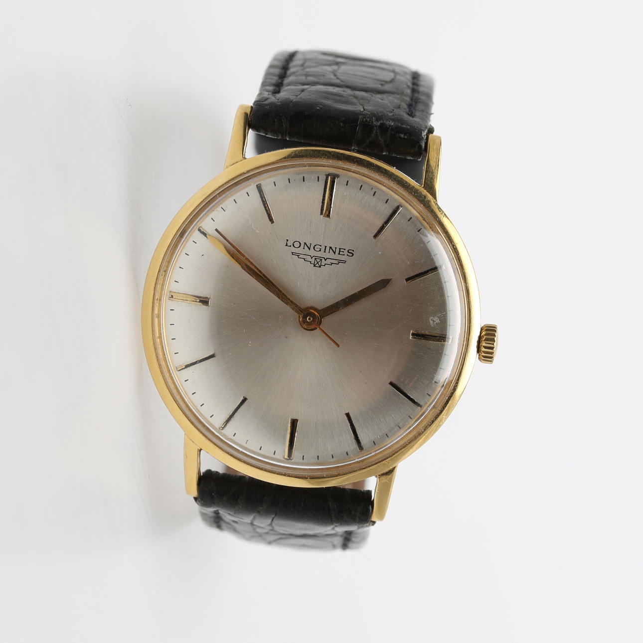 RELOJ PULSERA, LONGINES, oro 18k, años 50.