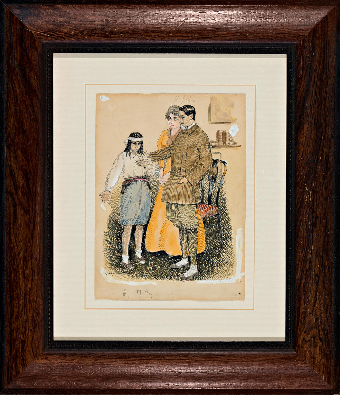 RICARD OPISSO. Ilustración.