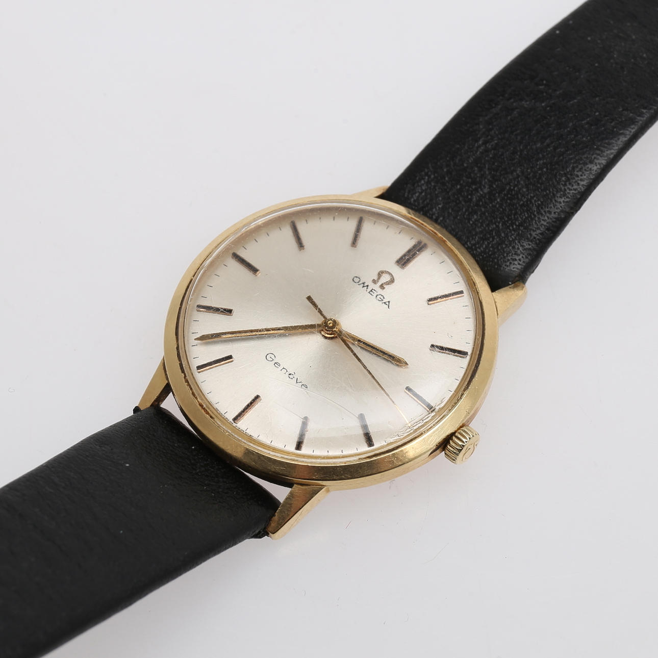 OMEGA GENEVE, ORO 14K, 1970.