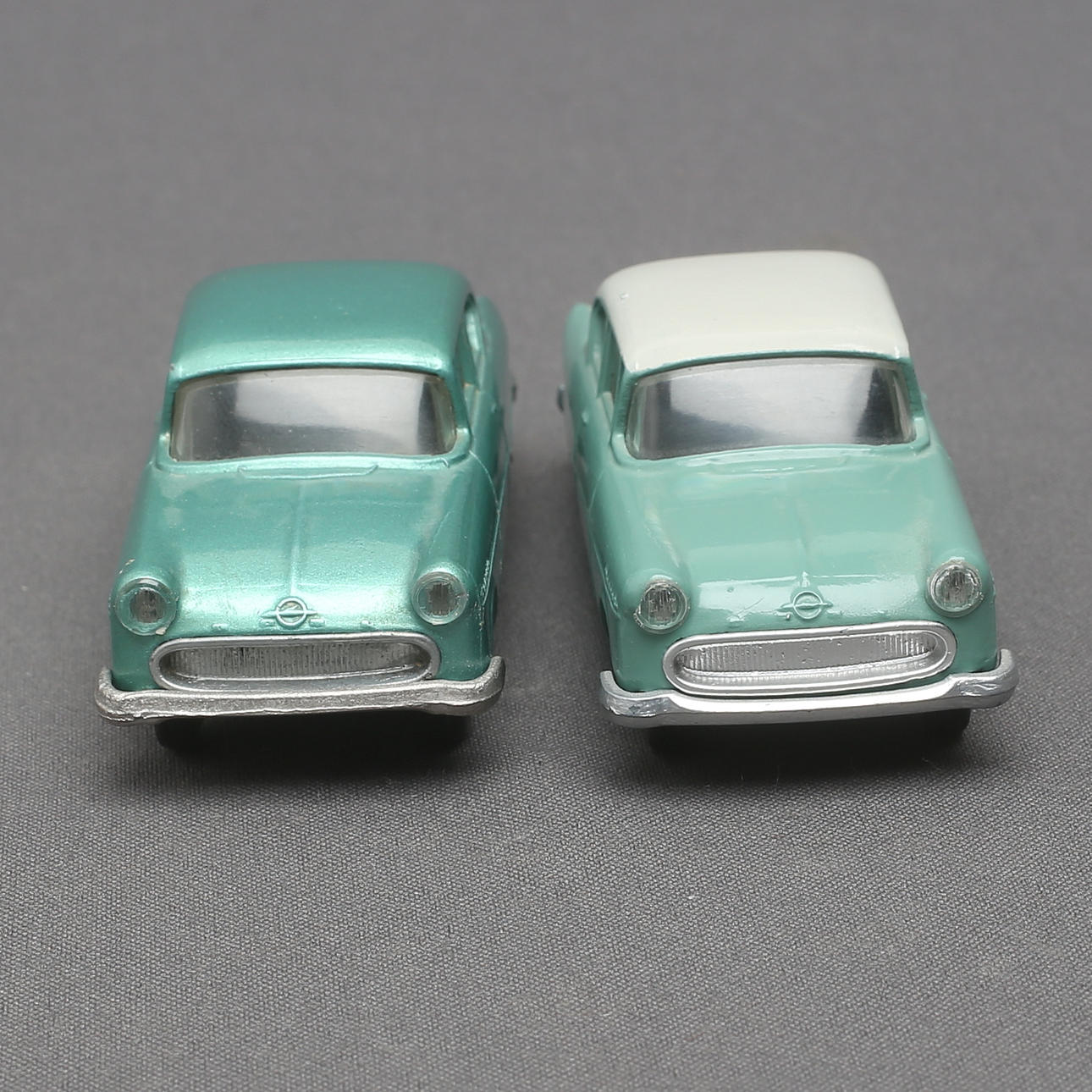 TEKNO, 2 pcs, Opel Rekord passenger cars, no. 720. Toys