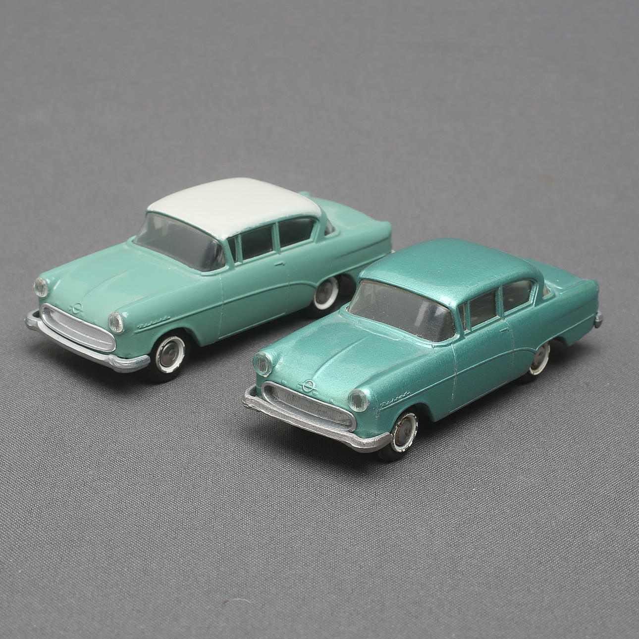 TEKNO, 2 pcs, Opel Rekord passenger cars, no. 720. Toys