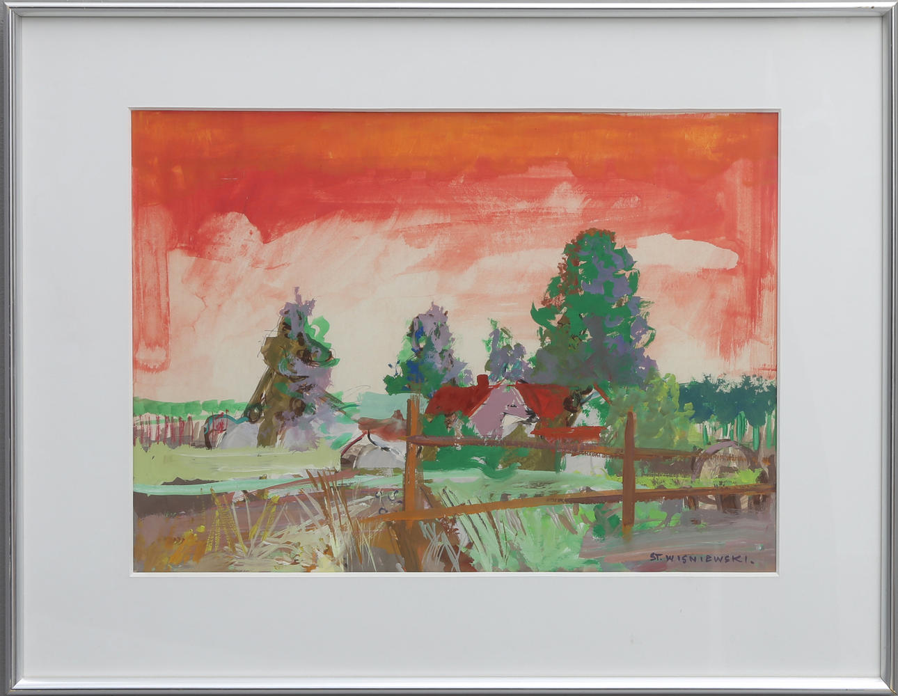 STANISLAW WISNIEWSKI. FARMHOUSE.