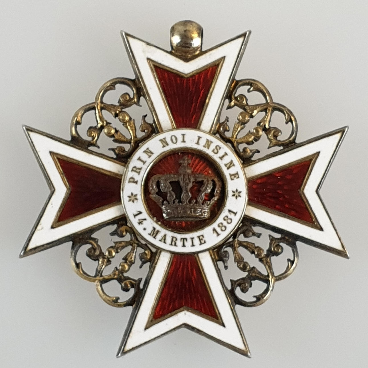 ORDER of the Crown of Romania - Commander's Cross, first model (1881-1932), 1.