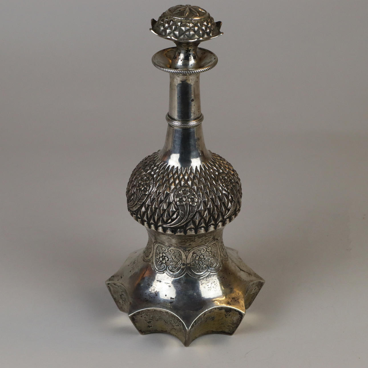 KARAFEL - sandsynligvis Østrig, 13 Loth kendetegn.