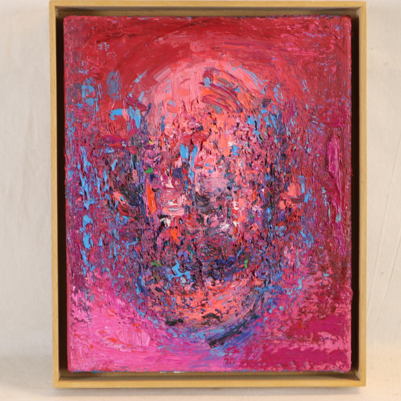 ARMIN BAUMGARTEN. "Kopf" (18/03), Öl auf Leinwand.