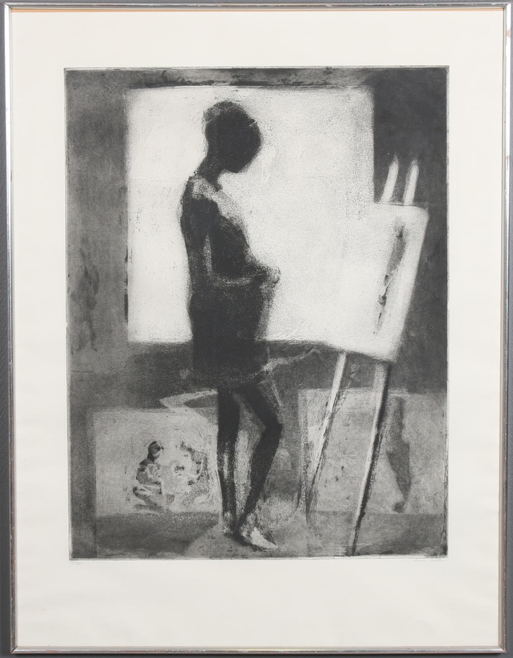 LOUIS BASTIN. Etsning, signerad, numrerad 96/260.