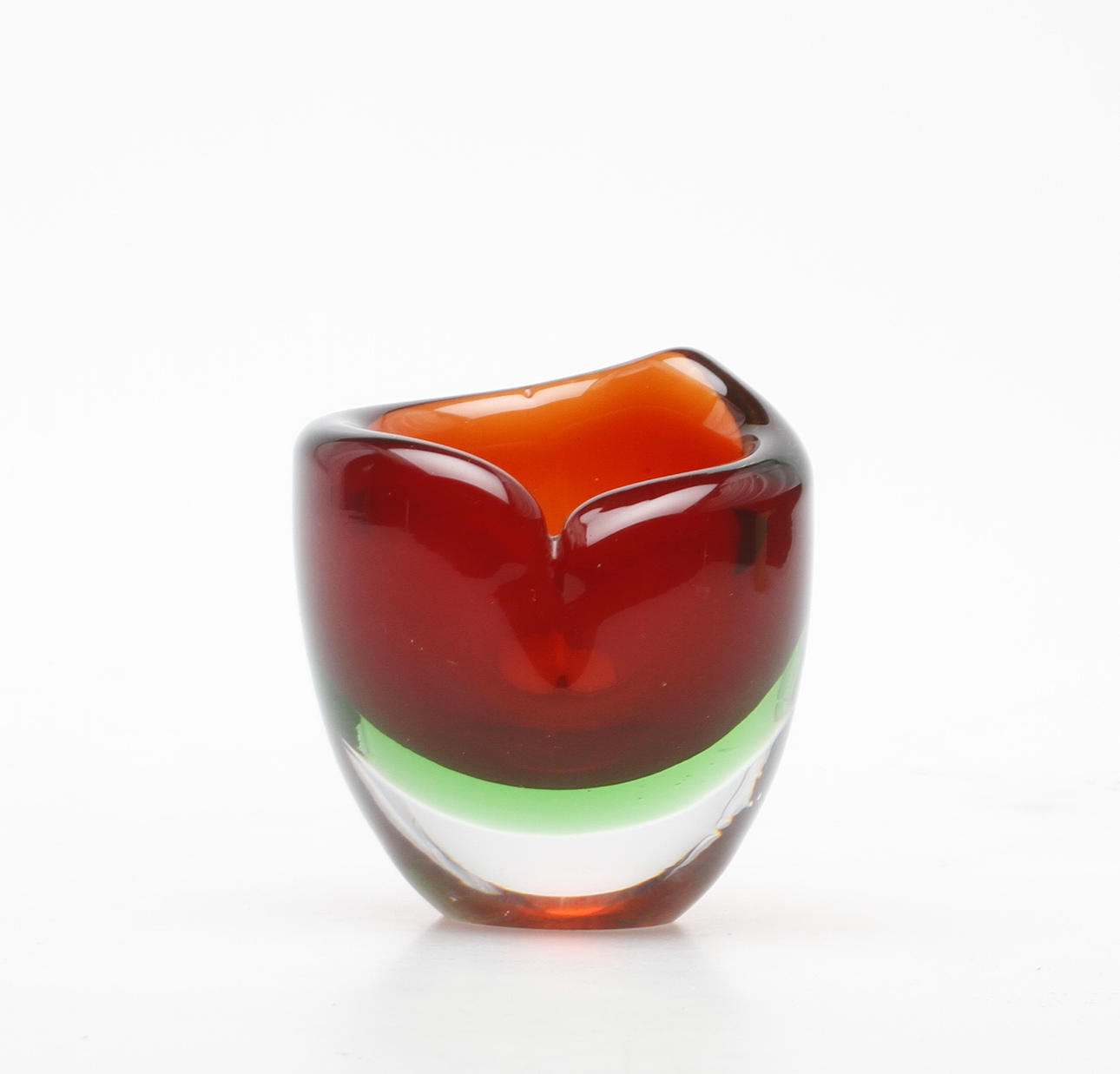 VAS, glas, underfång, Tapio Wirkkala, Iittala, Finland.