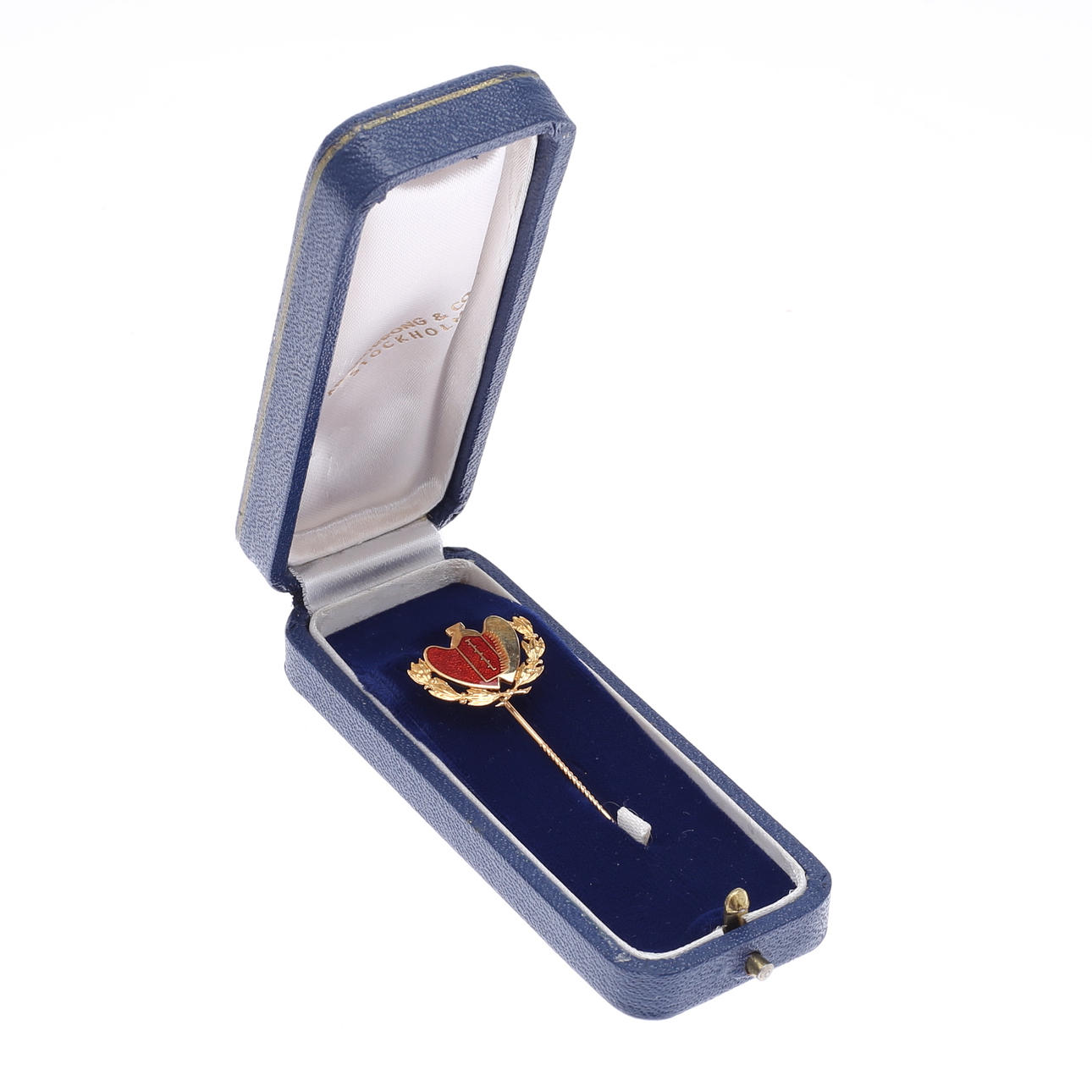 NÅL bloddonor, guld 18K, vægt 3,49 gram.