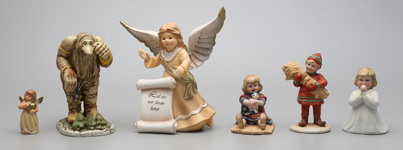 FIGURINER, Goebel med flera, 6 st.