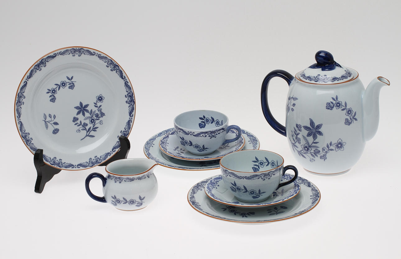 KAFFESERVIS, 36 delar. "Ostindia" Rörstrand.