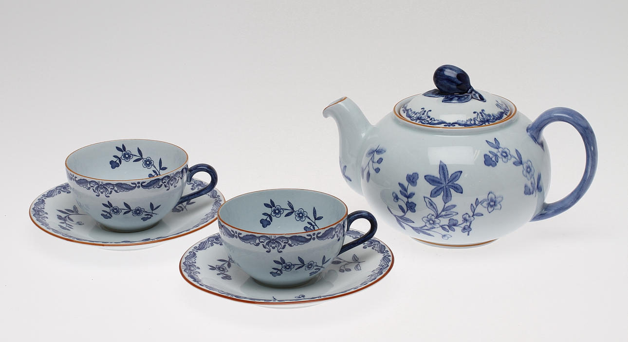 TESERVIS, 18 delar. "Ostindia" Rörstrand.