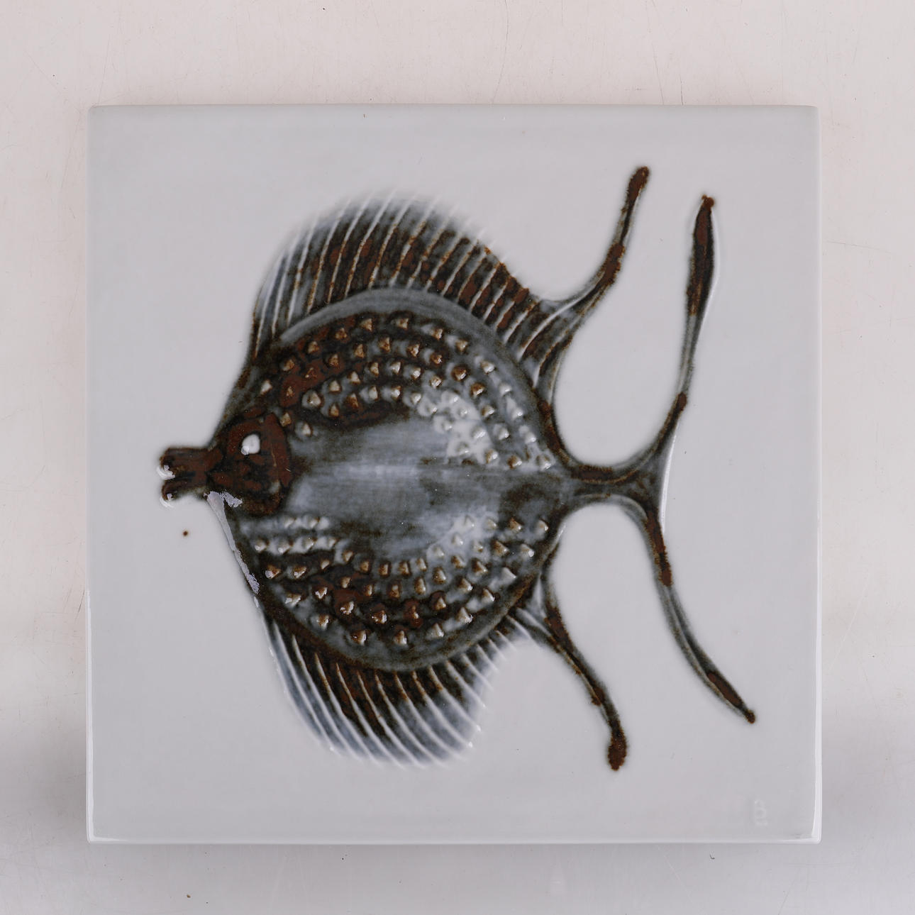 BERTIL LUNDGREN. VÄGGPLAKETT,"Galleri 1".