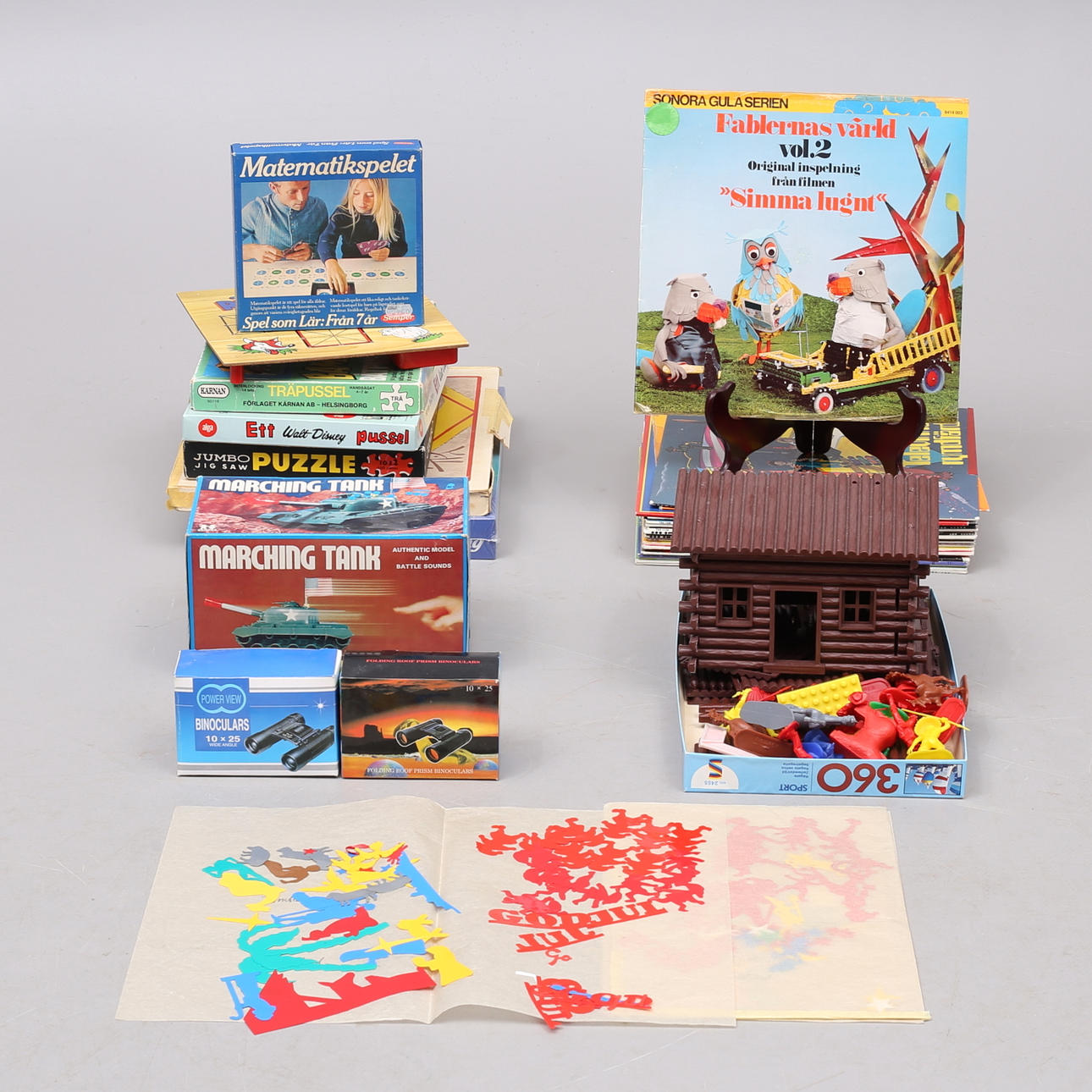 PELIT, LP-levyt jne.