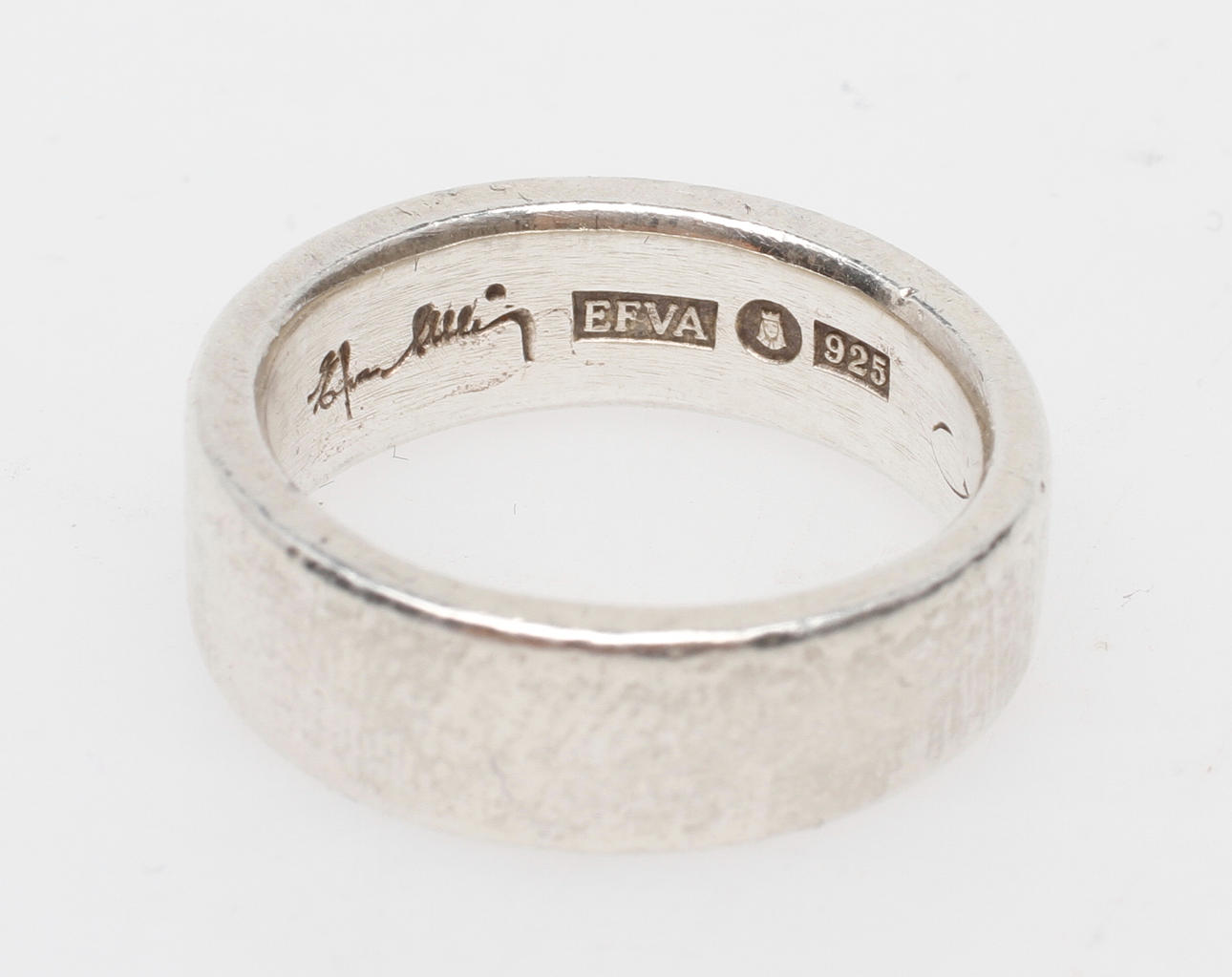RING, silver, Efva Attling.