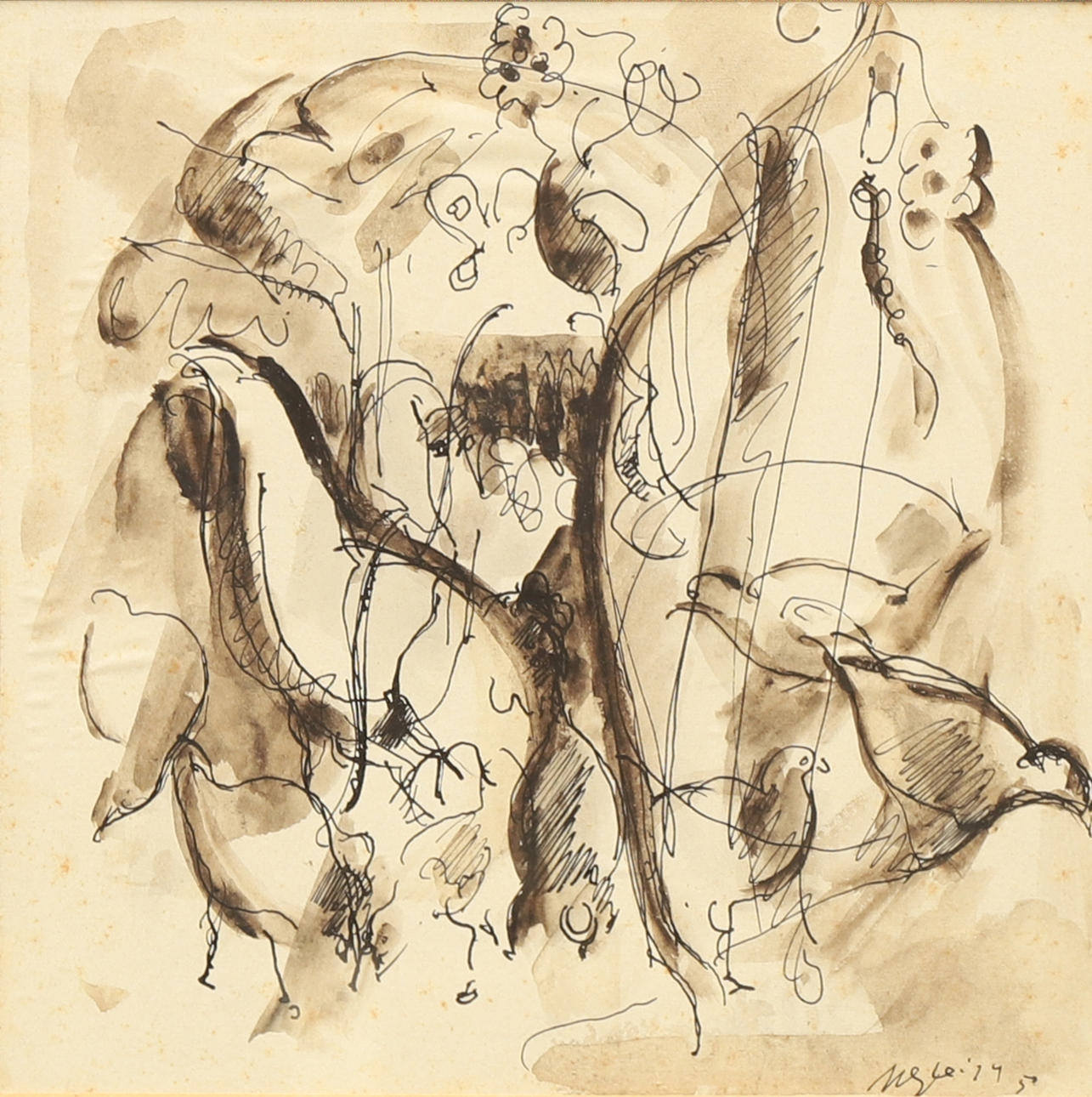 ALBERT GLEIZES (1881-1953). Untitled.