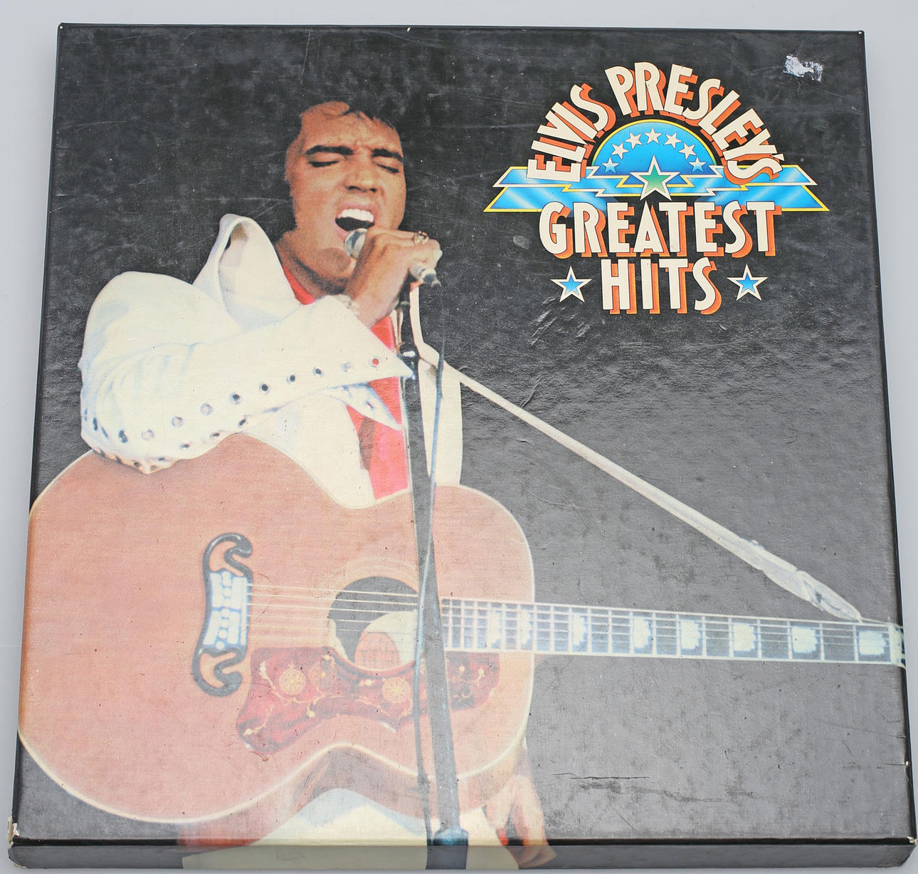 SAMLINGSBOX, 7 lp-skivor, Elvis Presley´s Greatest Hits.