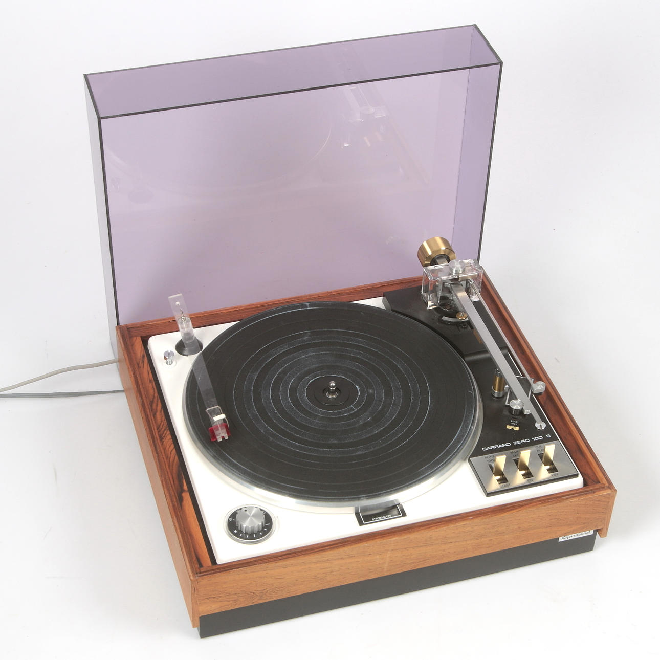 SKIVSPELARE, modell Garrard, Zero 100 s.