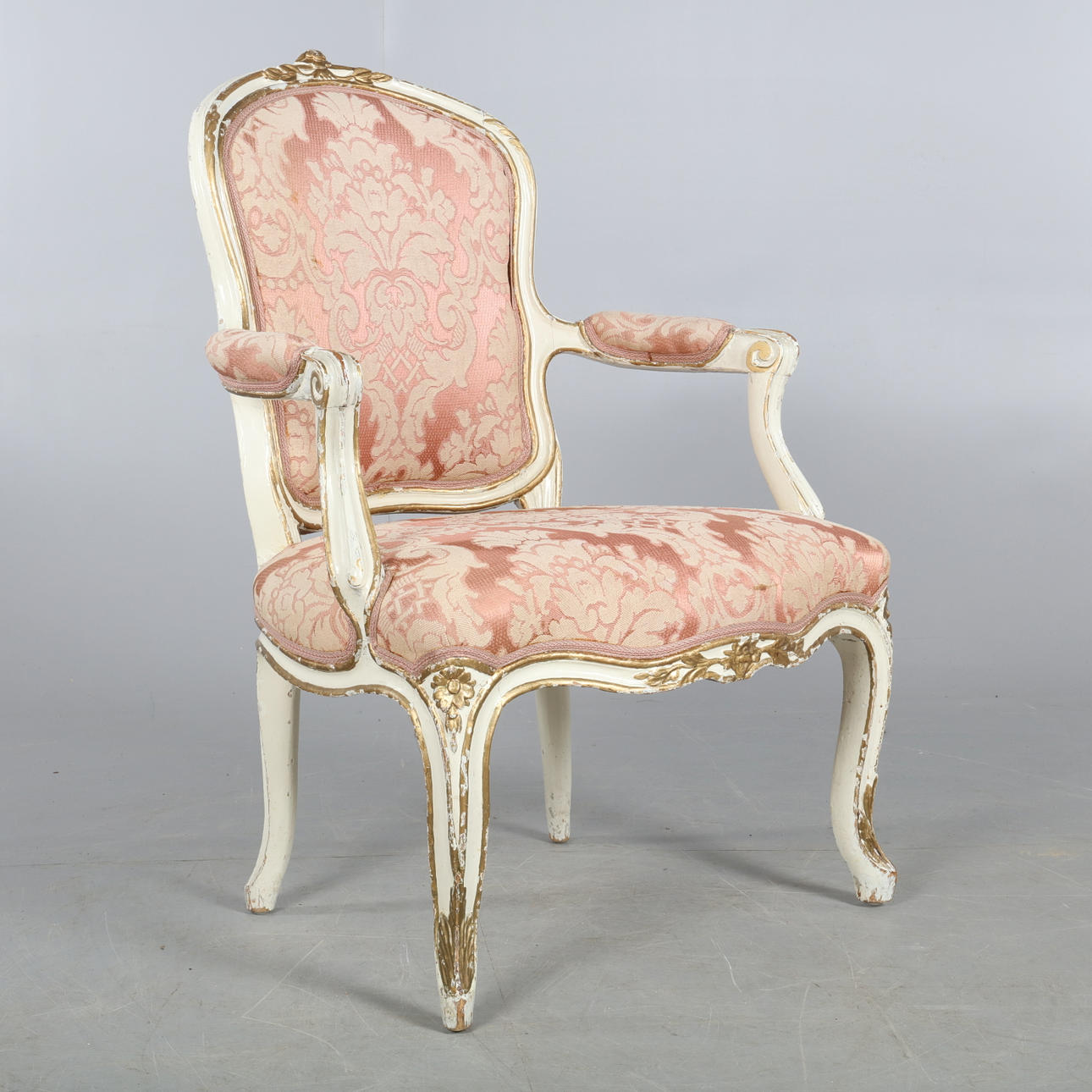 SILLÓN, rococó, siglo XVIII.