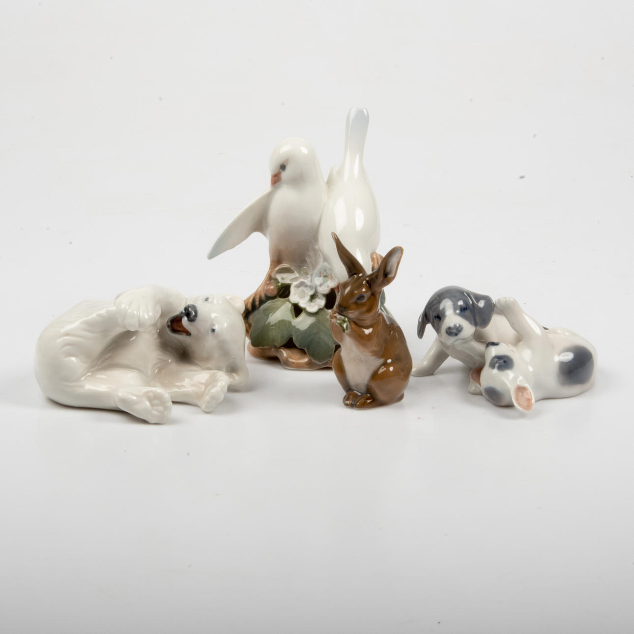 FIGUREN, 4 Stück, Royal Copenhagen.