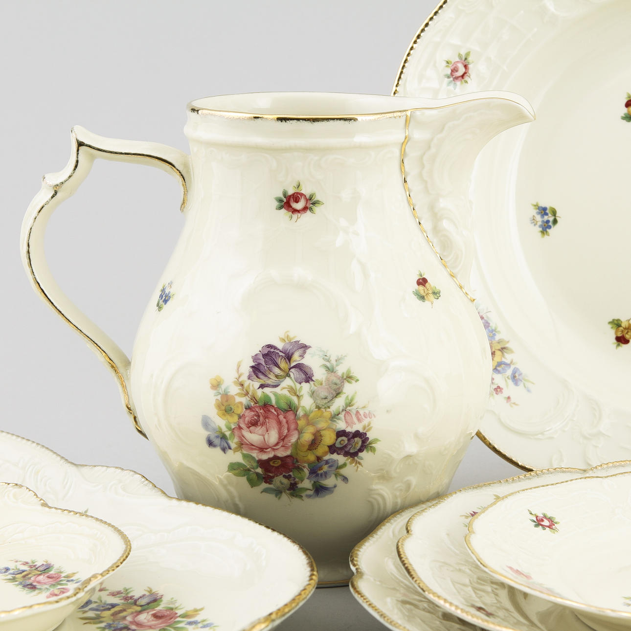 SERVIS, 53 delar, "Sanssouci", Rosenthal.
