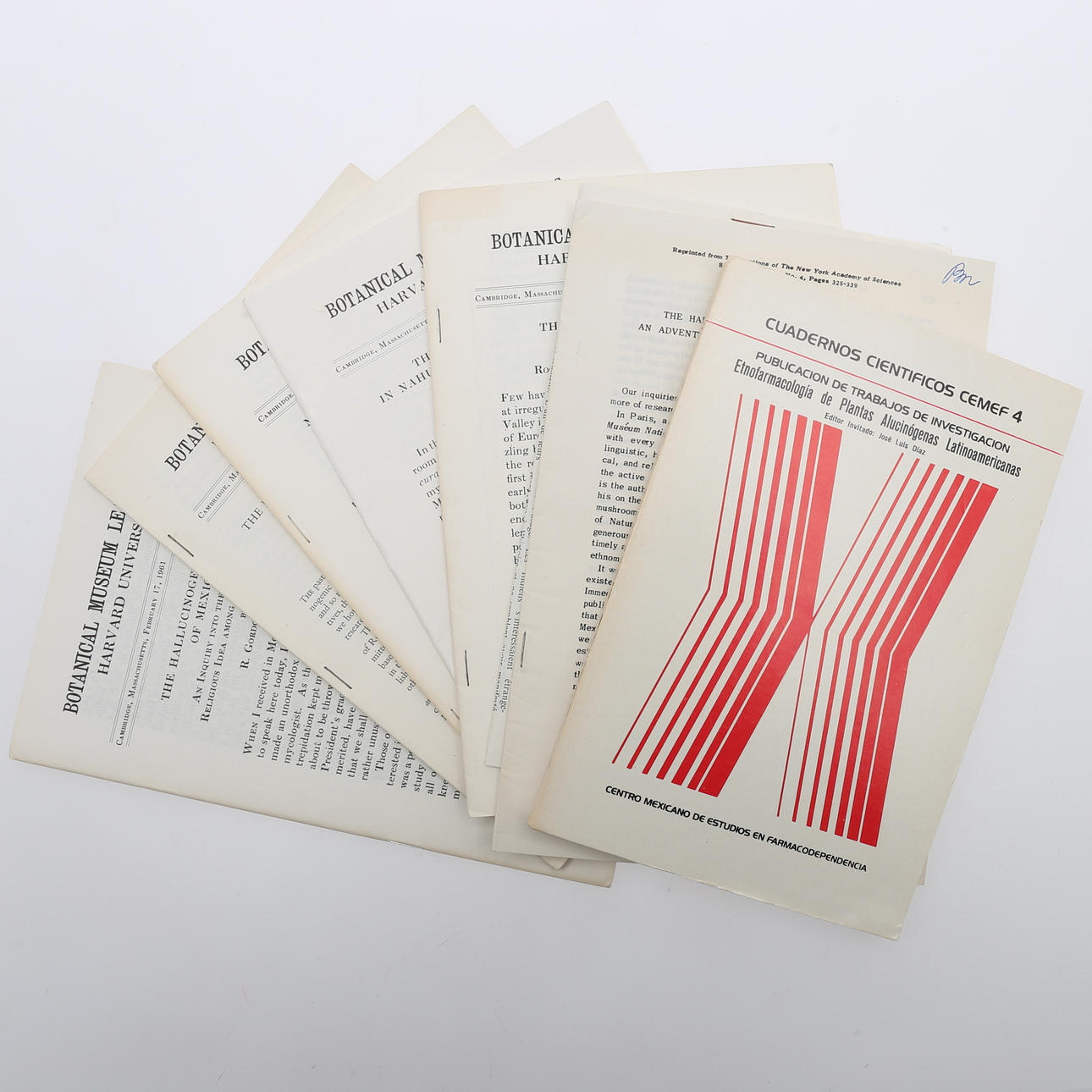 stoffer. OM HALLUCINATORISKE SVAMPE I SYDAMERIKA.