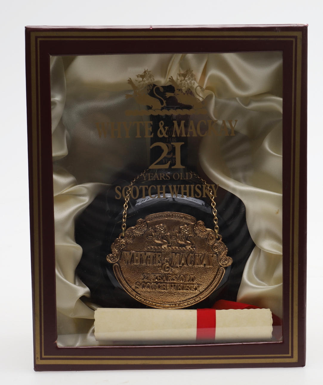 Whyte & Mackay 21 Year Old Scotch Whisky.