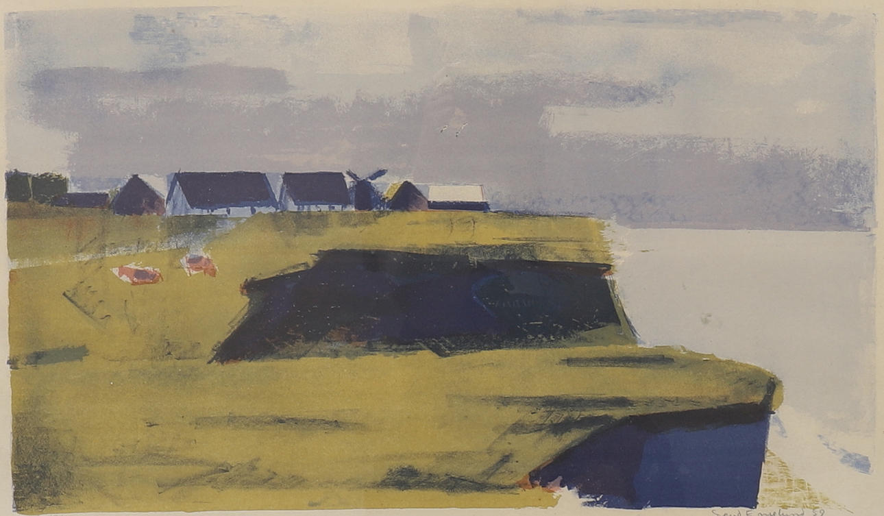 SVEND ENGELUND. Lithograph, 226/310, Signed.
