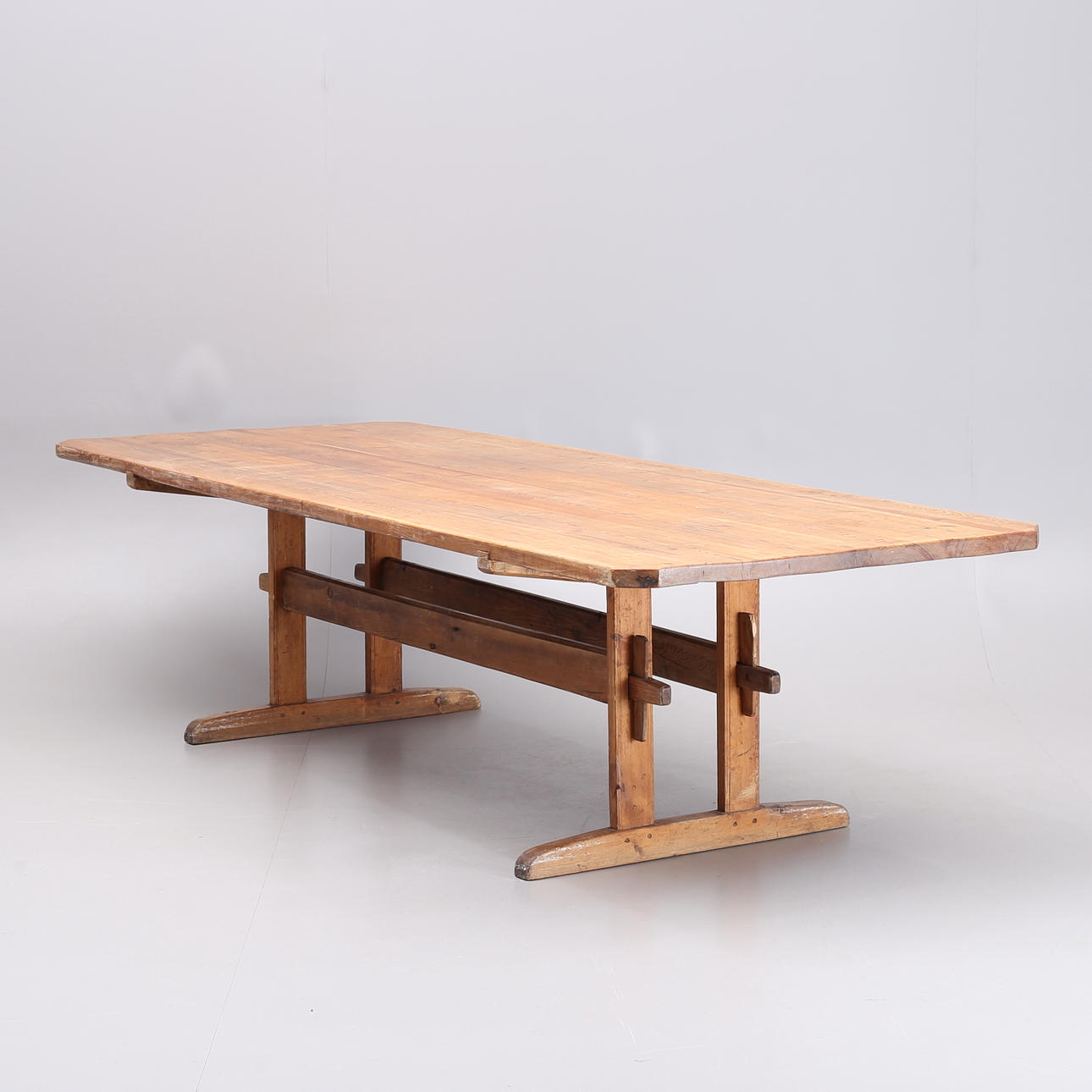 COFFEE TABLE, solid pine, 19th century.