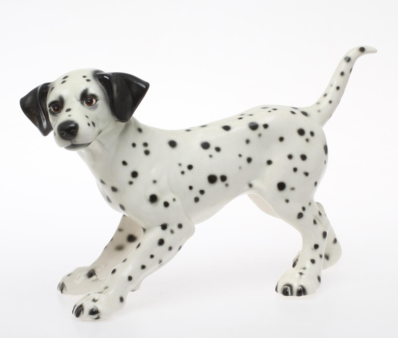 FIGURIN, Dalmatin, porslin, Goebel, 1900-tal.