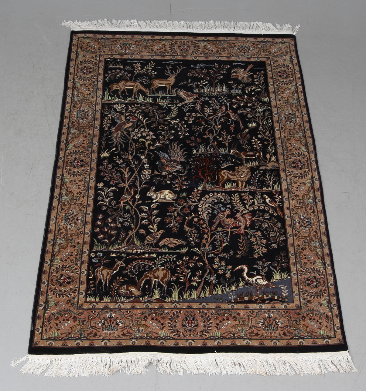 MATTA, Orientalisk, figural, Ghom, 195 x 125 cm.